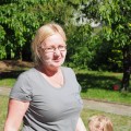 Lepienie z mąki w ogrodzie
