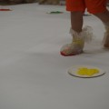 Malowanie stopami - Gr. Pompoloni